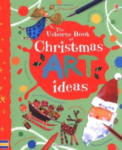 Christmas Art Ideas (Usborne Art Ideas) by Watt, Fiona Spiral bound