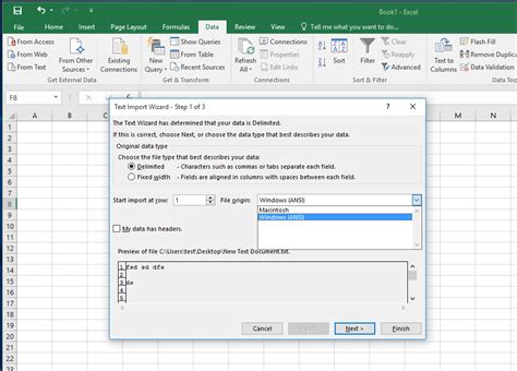 Excel Text Import Wizard Expanding Preview Iranpolre