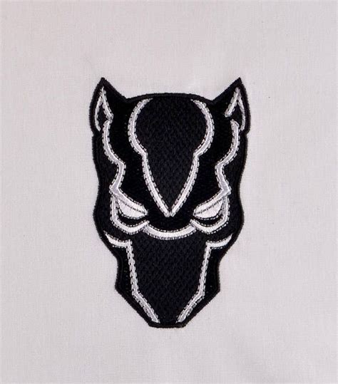 Black Panther 4x4 Machine Embroidery Design Machine Embroidery