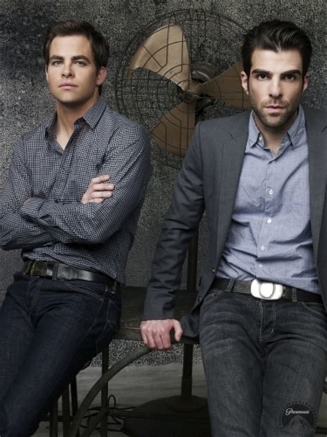Chris Pine And Zachary Quinto Chris Pine And Zachary Quinto Photo 34668666 Fanpop
