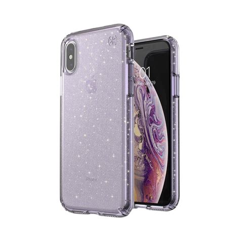 Speck Presidio Clear + Glitter Case for Apple® iPhone® X ...