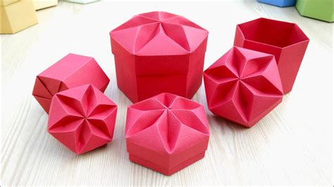 Diy Valentine T Box With Star Shaped Lid Really Easy Origami