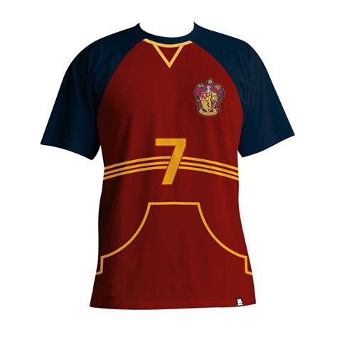 Harry Potter T Shirt Quidditch Jersey On Close Up