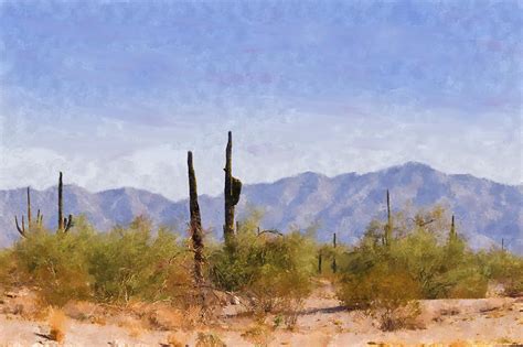 Sonoran Desert Painting At Explore Collection Of