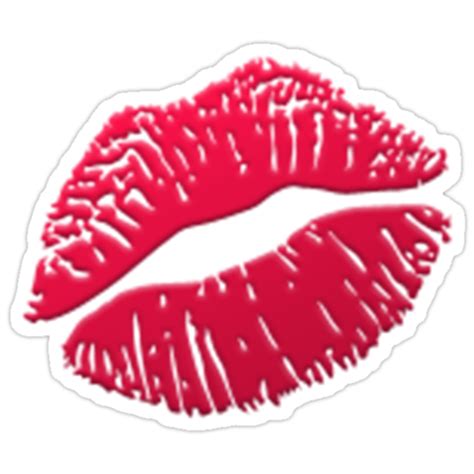 Emoji Kiss Stickers By Emoji Redbubble