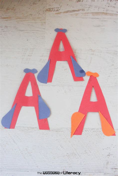 A Is For Airplane Letter Craft Letter A Craft For Kids