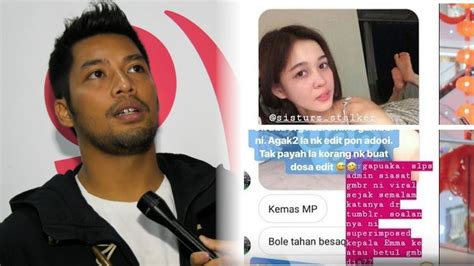 Gambar lakonan antara kamal adli dan emma maembong yang anda boleh lihat di atas sebenarnya sudah dimuat naik dan menjadi perhatian ramai ramai peminat mula bertanyakan kembali kesahihan gambar tersebut lebih lebih kini kamal adli & emma maembong semakin rapat dan tidak menolak. Kamal Adli 'zip mulut', tak berani sahkan gambar panas ...