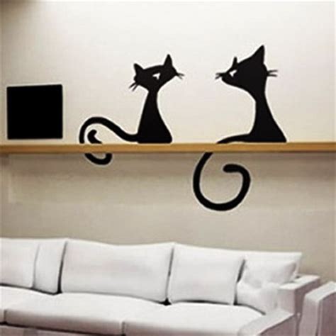 But it's worth a try. Stickers with cats for home decor - 60 ideas for every ...