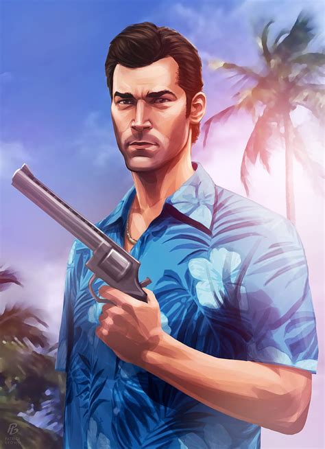 1290x2796px 2k Free Download Grand Theft Vice City Video Game
