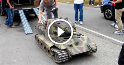 The Ultimate Adults Toy Giant Rc Tank Thats Way Too Powerful