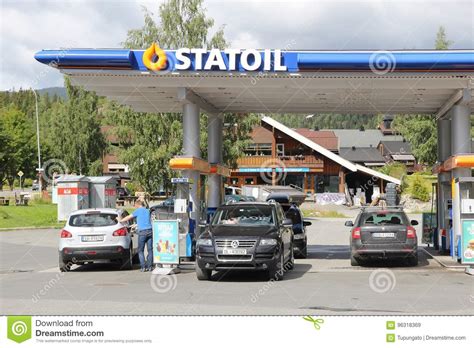 Norway Gas Station Editorial Stock Image Image Of Shop 96318369