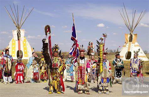 Tribes Of Plains Indians Stock Photo