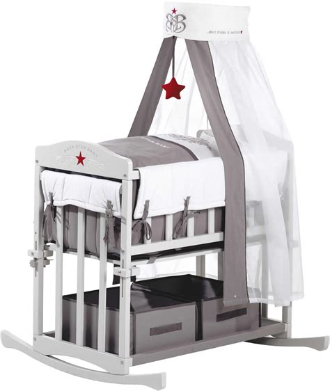 Roba 4in1 beistellbett babybay mit allergikermatratze und bezug. roba Stubenbett 4in1 Stubenwiege Stubenwagen Beistellbett ...