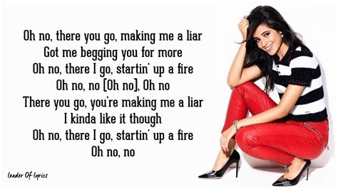 Liar is a song by american singer camila cabello. Camila Cabello - LIAR (Lyrics) - YouTube