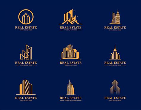 Real Estate Logo Design On Behance