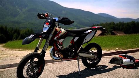 The european exc versions have a small headlight, speedometer. KTM 250 EXC Supermoto - YouTube