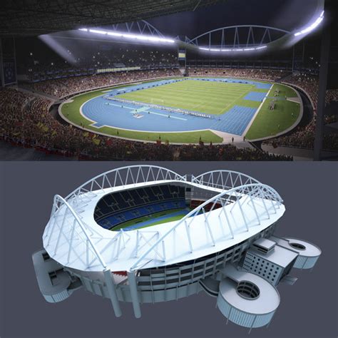 Stockholm olympic stadium, most often called stockholms stadion or (especially locally) simply stadion, is a stadium in stockholm, sweden. soccer olympic stadium 3d model