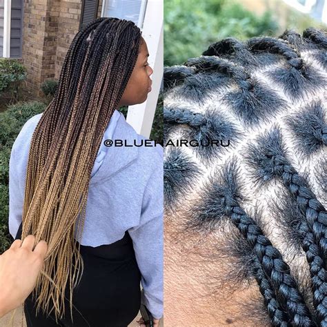 Box braids, hair extensions, weaves, crochet braids, $150 silk press $65. Antarnesha Blue on Instagram: "Small Knotless Box Braids ...