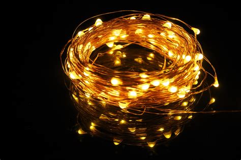 Copper wire led lights are the easiest way to make any area of your home glow, creating a cozy environment anywhere they are set up. LED Seed Fairy Lights - 10 M Copper Wire ⋆ The Fairy Light ...