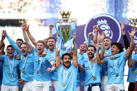 Manchester City Premier League Champions 2023 Wallpapers Wallpaper Cave