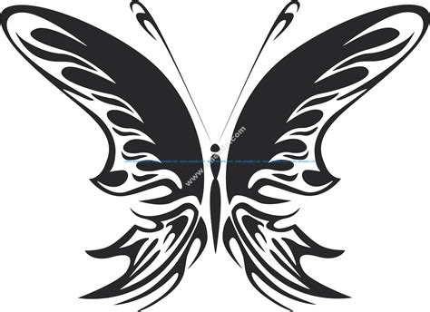Tribal Butterfly Vector Art 22 Download Vector