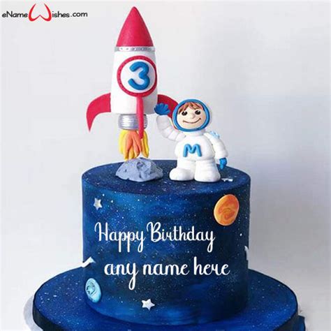 Rocket Cake Design Image Birthday Cake With Name Free Download Best