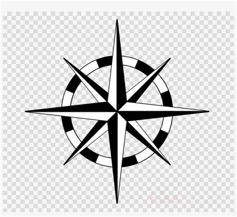 Nautical Star Compass Clipart Nautical Star Compass Transparent Png