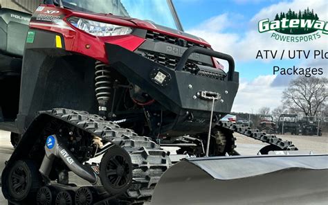 Atv And Utv Snow Plow Packages Gateway Power Sports