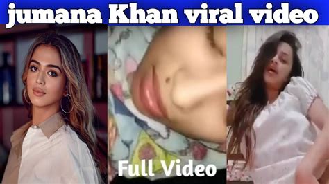 Jumana Khan Jumana Khan Viral Video Jumana Khan News Youtube
