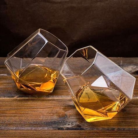 Fancy Diamond Whiskey Glasses Whiskey Glasses Beer Glass Cups Whisky Bar