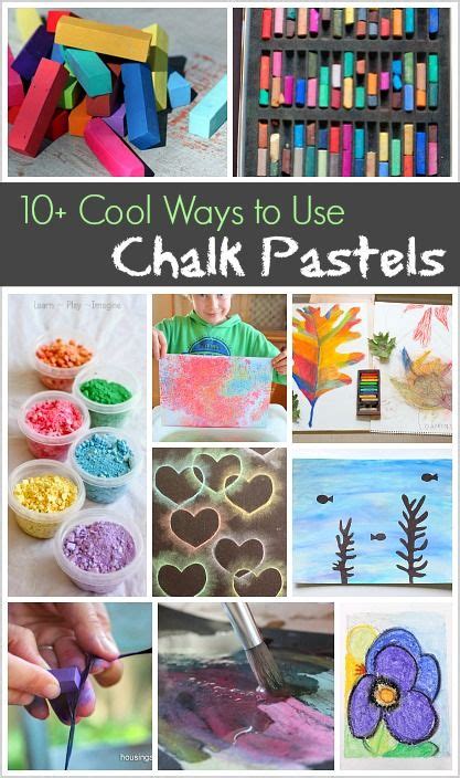 Outside, use chalk to make a court and use rocks or the chalk itself as a marker. 10+ Cool Ways to Use Chalk Pastels | Pastels and Activities