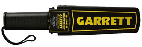 Large scan surface for quick and thorough scanning. Super Scanner Handheld Metal Detector Security Alarm GP ...