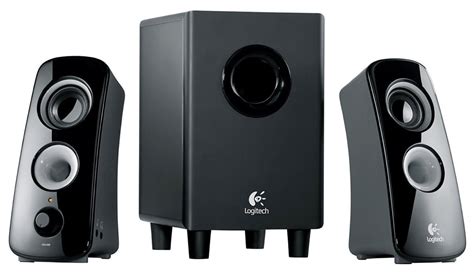 Computer speakers are generally sold in pairs. Logitech Z323 review: This 2.1 speaker system's boomy bass ...