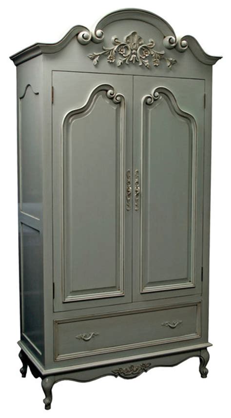5 piece drexel heritage bedroom set dresser mirror. Country French Armoire - Modern - Dressers Chests And ...