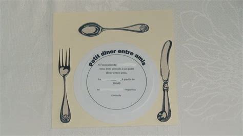 Comment rédiger une bonne invitation pour un événement professionnel : Petit diner entre amis - Le blog de la cigogne qui scrap