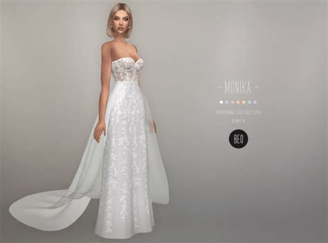 10 Absolutely Perfect Wedding Dress Cc For Your Sims Special Day