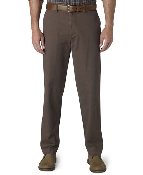 Dockers D3 Classic Fit Field Khaki Flat Front Pants In Brown For Men Lyst