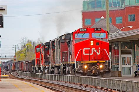 Cn Freight Trains Show Of Gratitude To Mike Armstrong Coasterfan2105