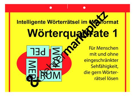 Jetzt material & übungen gratis downloaden! Wörterrätsel: Wörterquadrate 1 | Daf daz arbeitsblätter ...