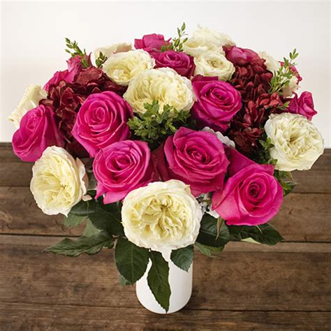 Valentines Day Pretty Pink Rose Bouquets Fiftyflowers