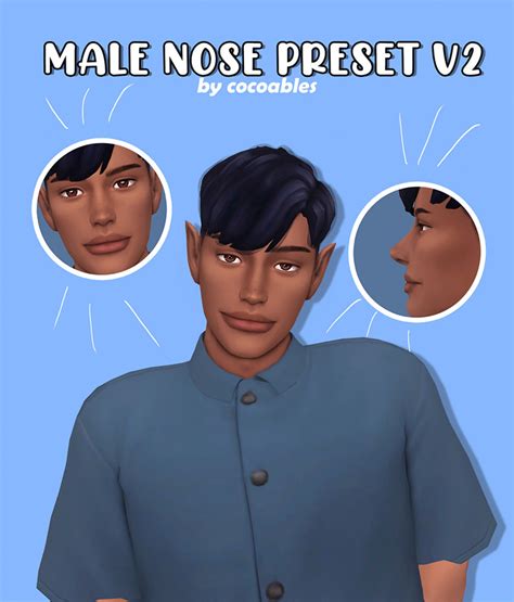 Best Sims 4 Custom Nose Cc Sliders All Free Fandomspot
