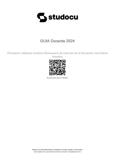 Guia Docente 2024 Descargar Gratis Pdf Infografia Aprendizaje