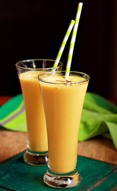 Mango Lassi Best And Homemade Recipe Thick Creamy Cook Click N