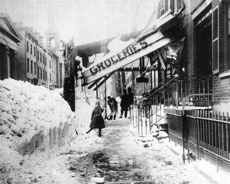 Incredible Pictures Of The Great Blizzard Of 1888 How One Storm