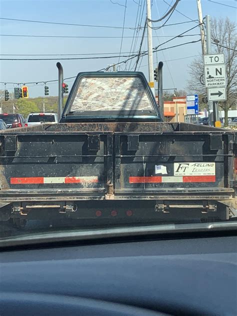 The only windows that weren’t like this, were the windshield and the