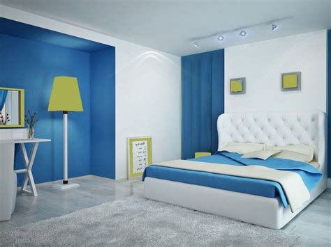As the color scheme for a bedroom, blue and white has the same effect. 20+ Stunning Bedroom Color Schemes with Multiple Colors ...