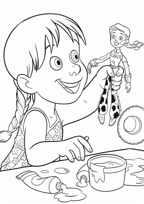 Disney Jessie Coloring Pages Coloring Pages