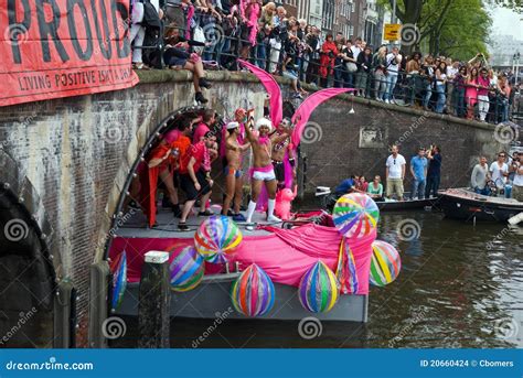 canal parade gay pride 2011 editorial stock image image of amsterdam gays 20660424