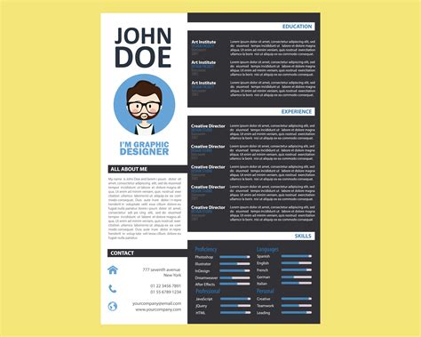 Curriculum Vitae 664065 Vector Art at Vecteezy