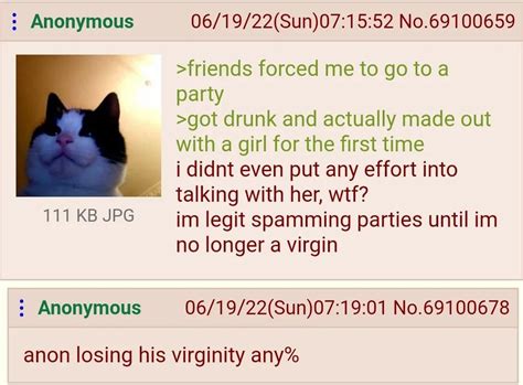 Anon Discovers Socializing R Greentext Greentext Stories Know